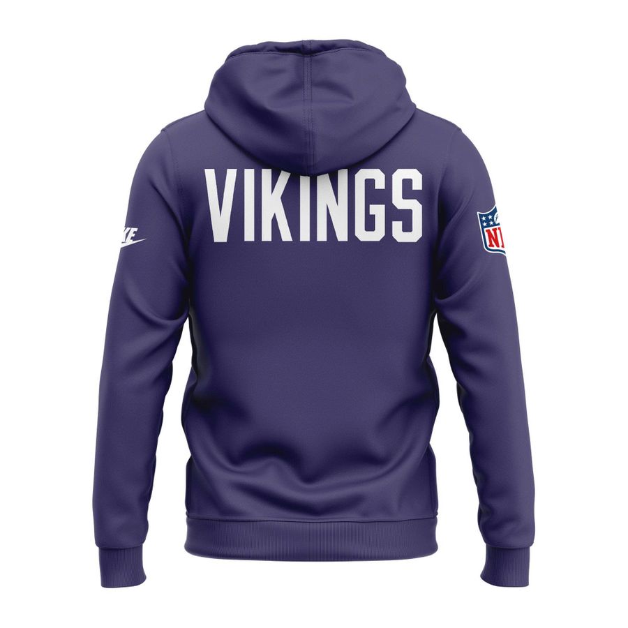 Unisex Purple Dynasty Minnesota Vikings 2026 Throwback Hoodie