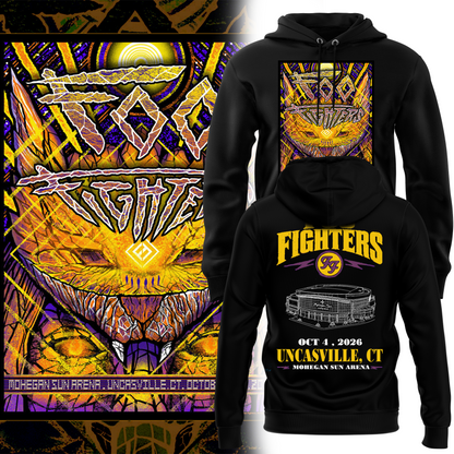 Foo Fighters Mohegan Sun Arena Uncasville CT 2026 Limited Edition hoodie