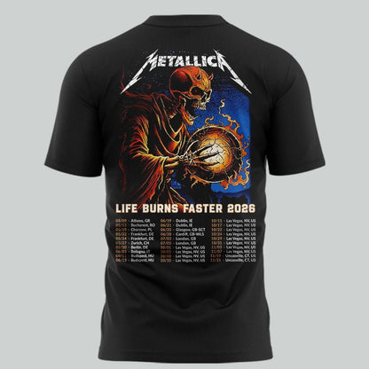Metallica In Sphere Las Vegas T-Shirt