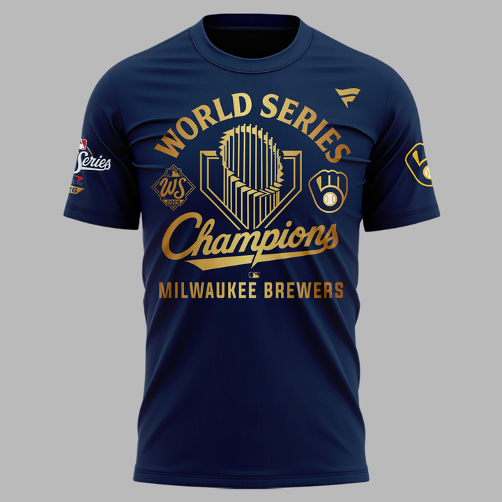 Milwaukee Brewers World Series Champions 2026 T-Shirt