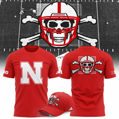 Nebraska Huskers x Day ☠️ Day T-Shirt 2026