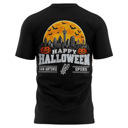 Unisex San Antonio Spurs 2026 Halloween Night T-shirt
