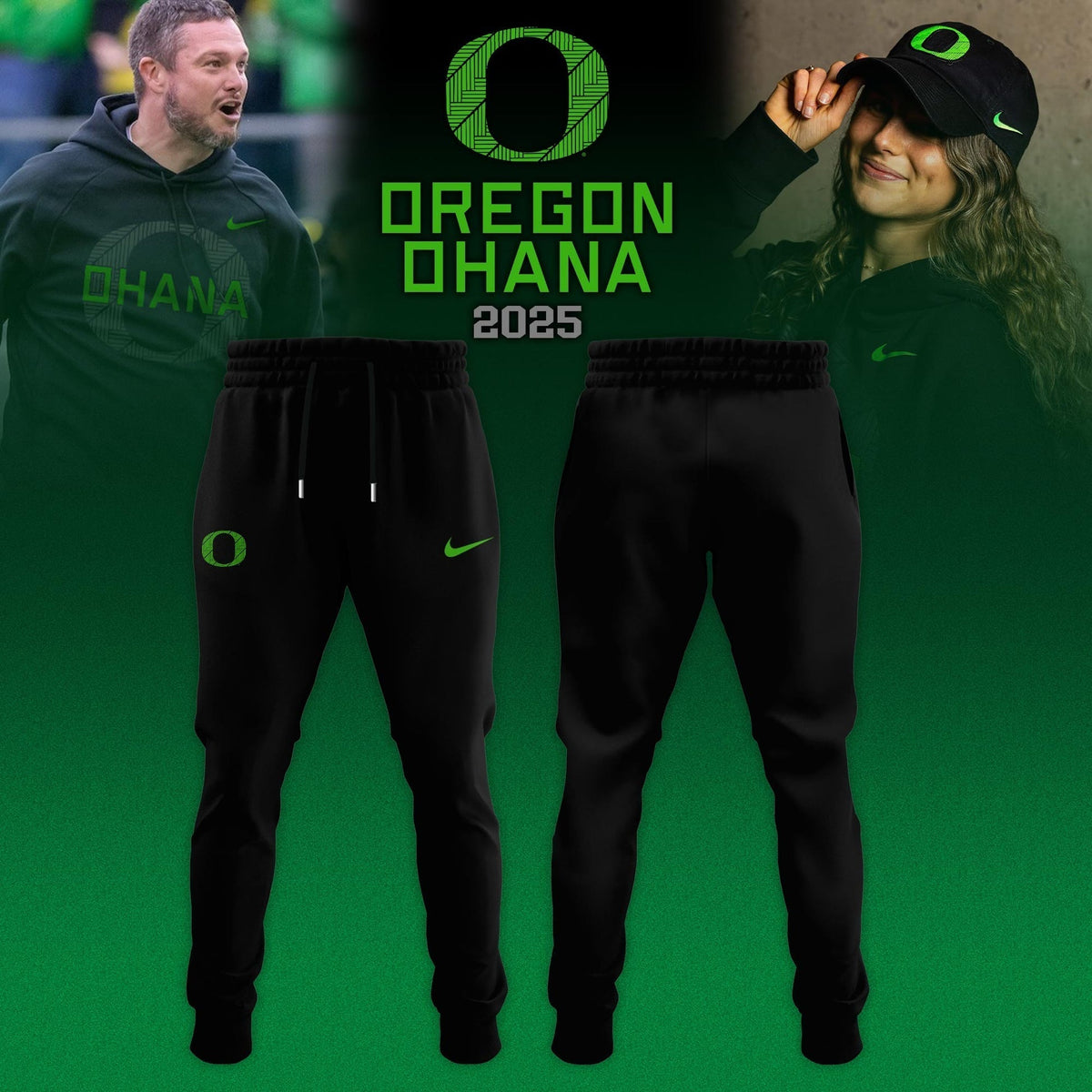 Oregon Ducks x Ohana Limited Edition ZIP Hoodie