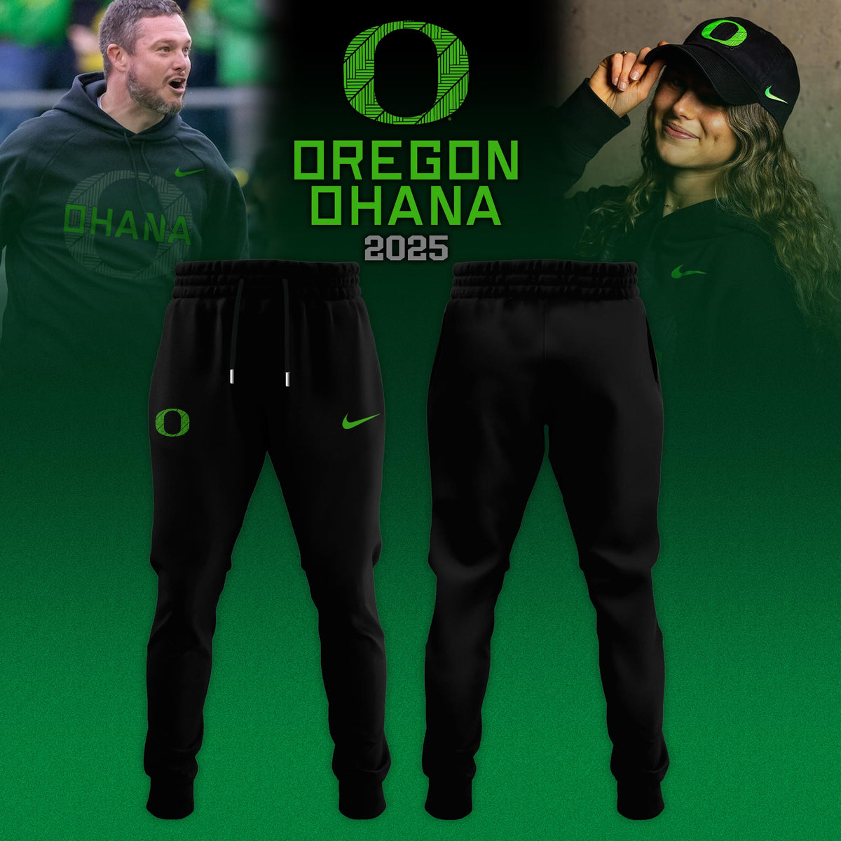 Oregon Ducks Ohana 2025 Limited Edition Hoodie
