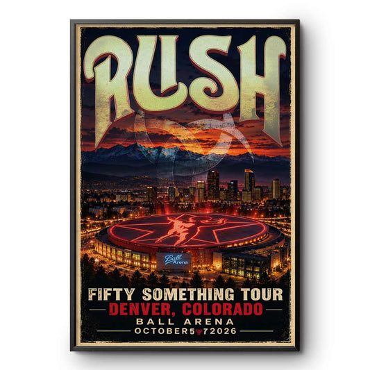 Fifty Something Tour 2026 Denver Poster