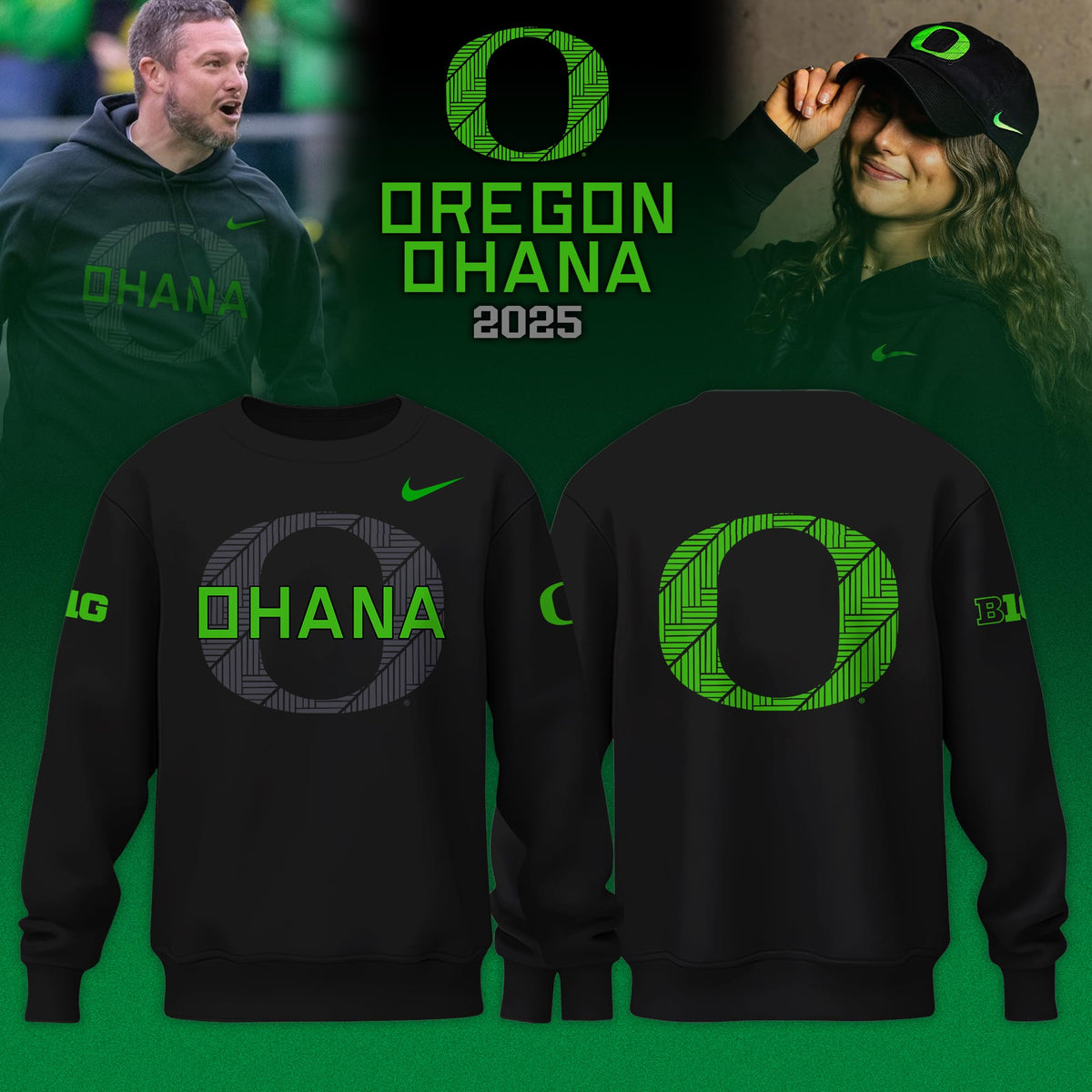 Oregon Ducks Ohana 2025 Limited Edition Sweatshirt