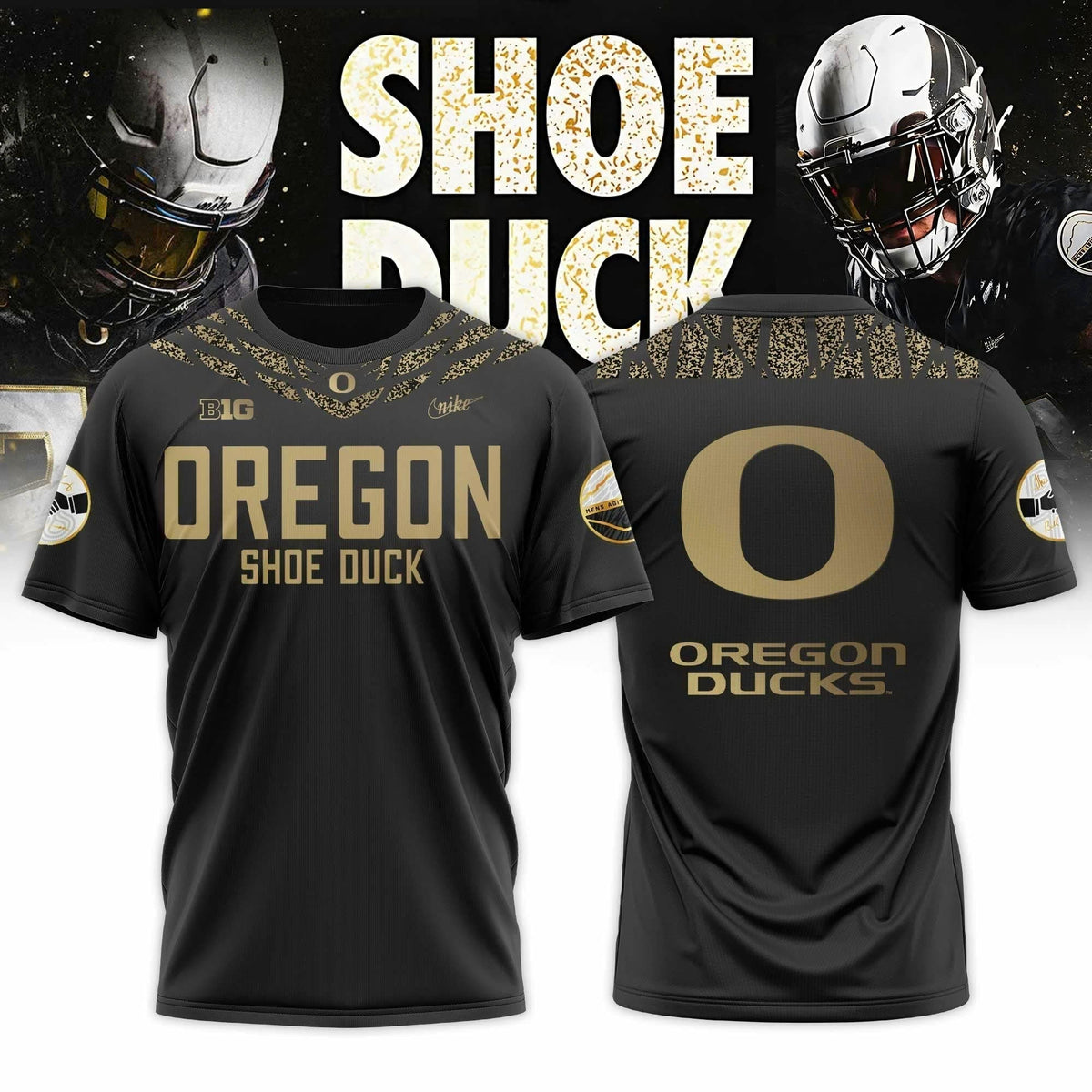 2025 Oregon Football New “Shoe Duck” Special Edition Tshirt