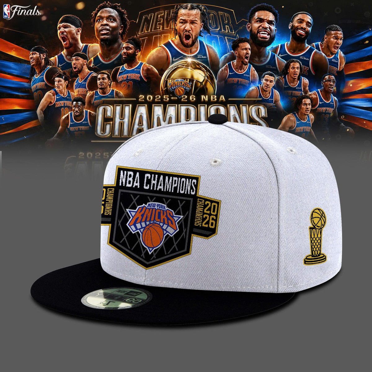 _     New York Knick 2026 NBA Champions  Cap